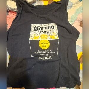 Mens Corona Beer Tank Top